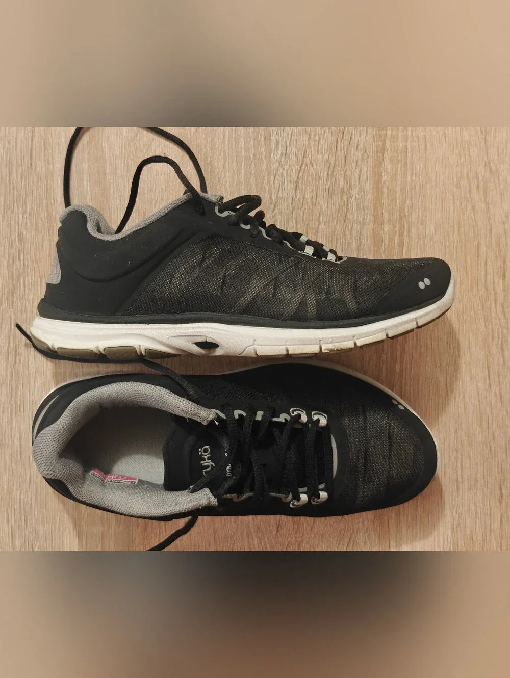 Ryka Dynamic 2.5 Ortholite Black Women’s Athletic Sneakers Size 8M